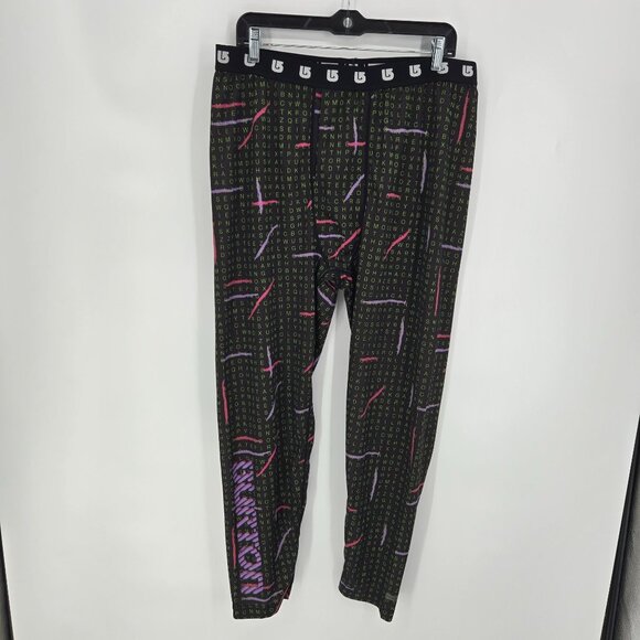 Burton Dryride mens size XL snowboard layered piece tights word search print - Picture 9 of 9